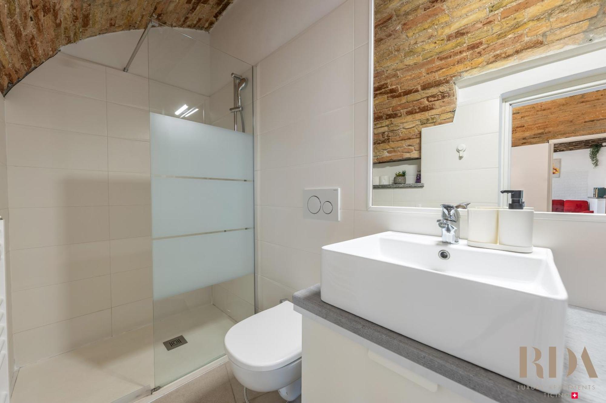 Il Rustico Rda Luxury Apartments Lago Parking Mendrisio Bagian luar foto