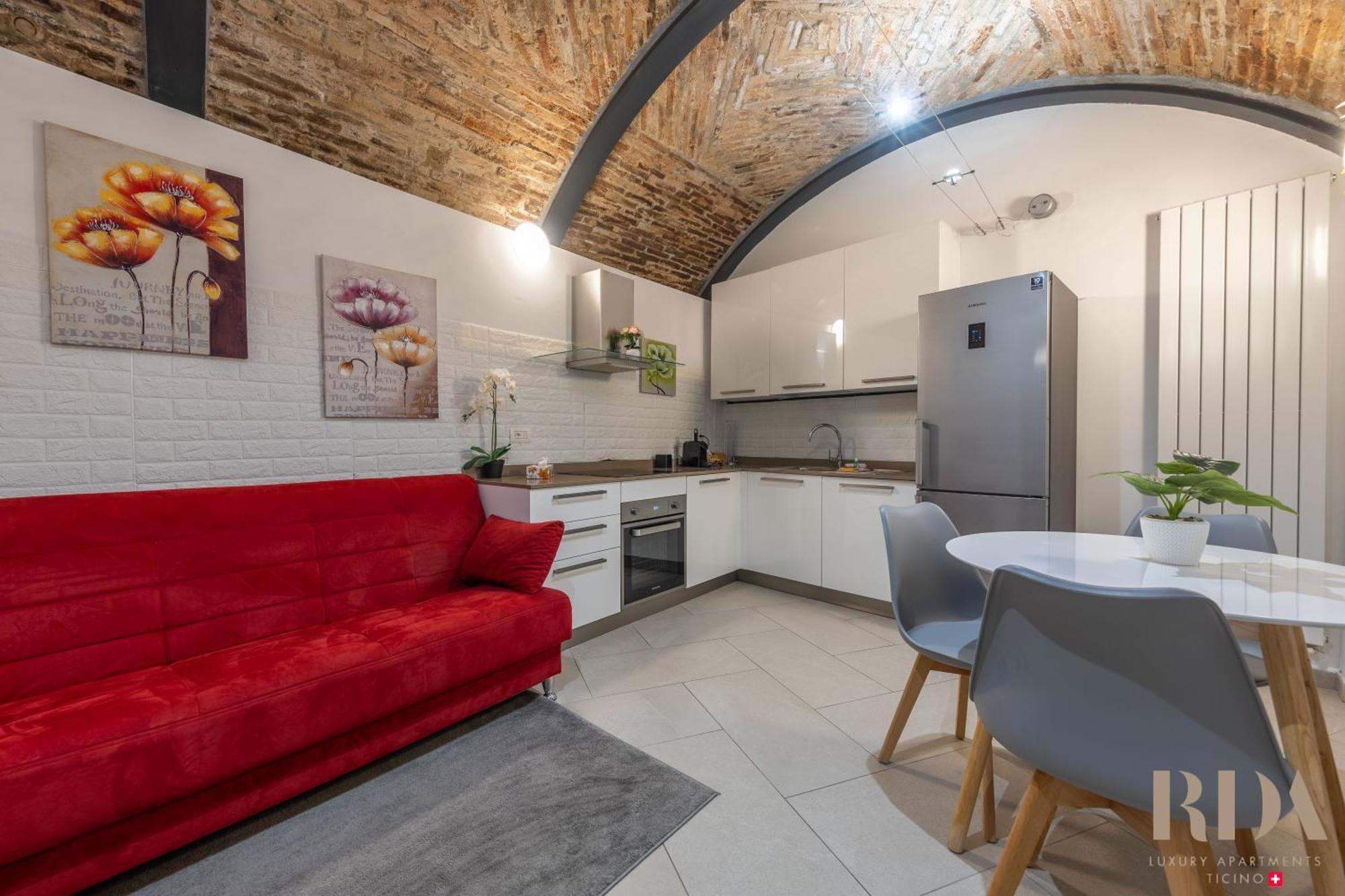 Il Rustico Rda Luxury Apartments Lago Parking Mendrisio Bagian luar foto