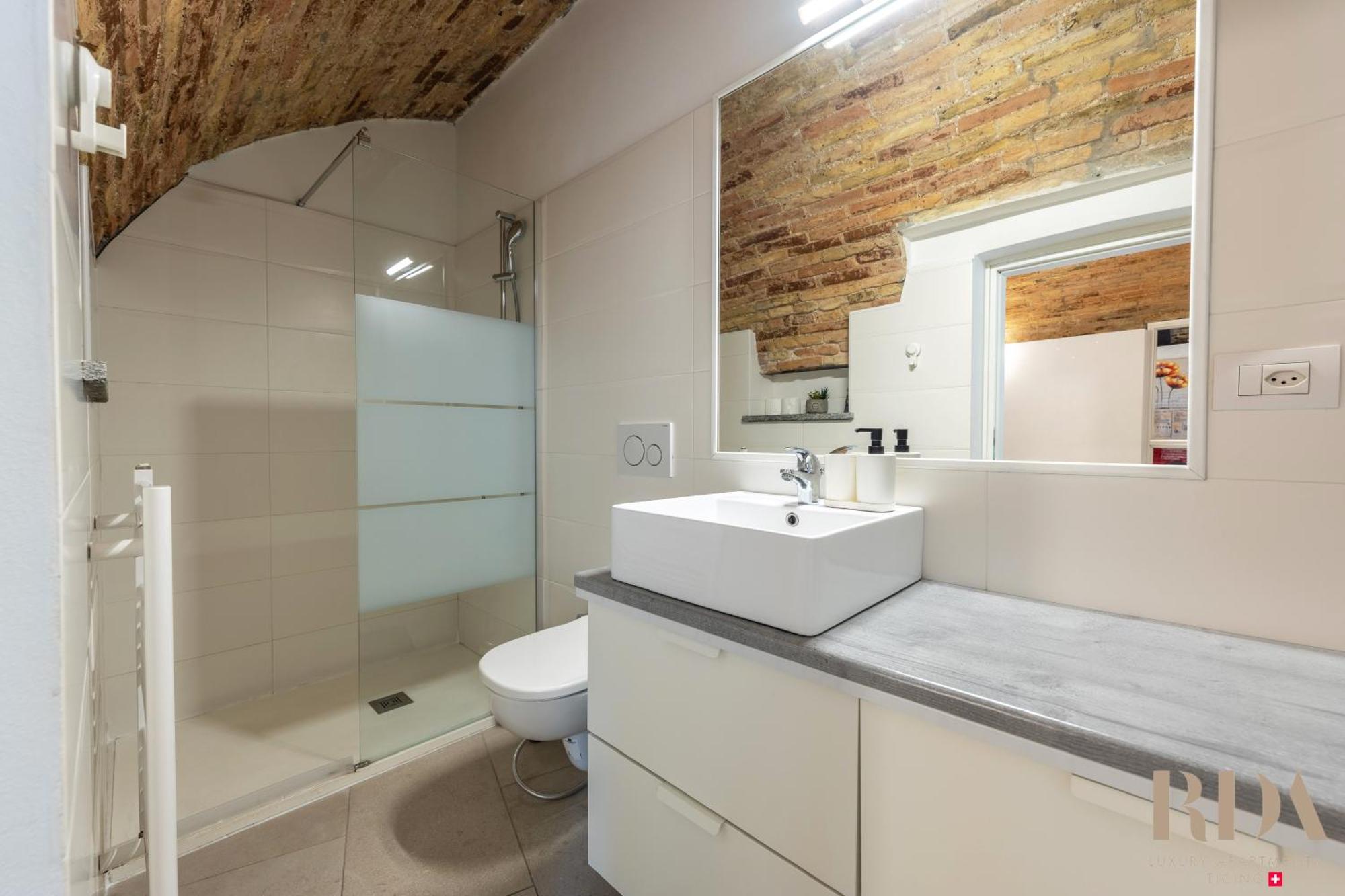Il Rustico Rda Luxury Apartments Lago Parking Mendrisio Bagian luar foto