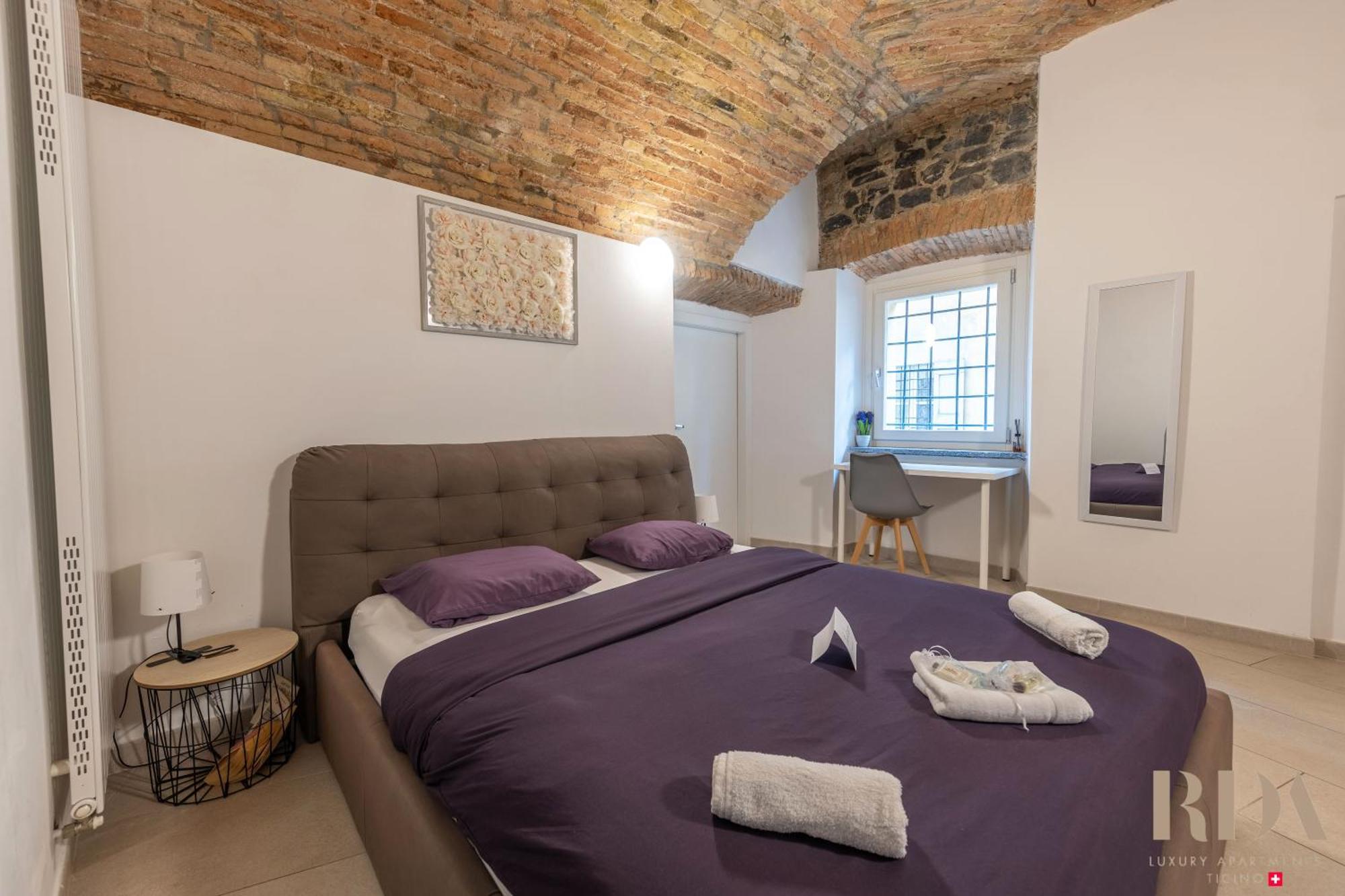 Il Rustico Rda Luxury Apartments Lago Parking Mendrisio Bagian luar foto