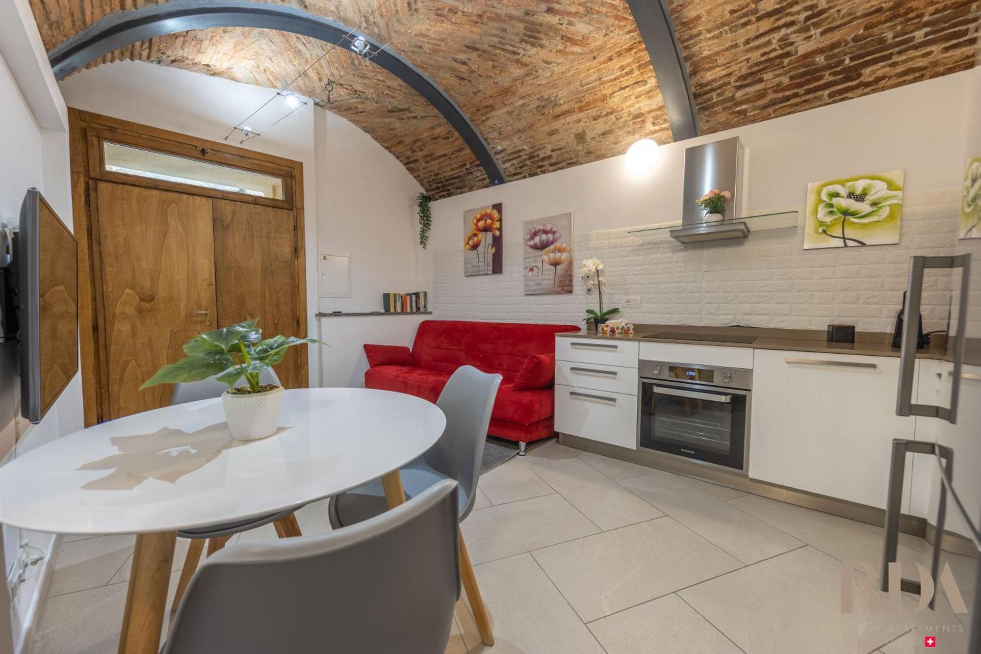 Il Rustico Rda Luxury Apartments Lago Parking Mendrisio Bagian luar foto