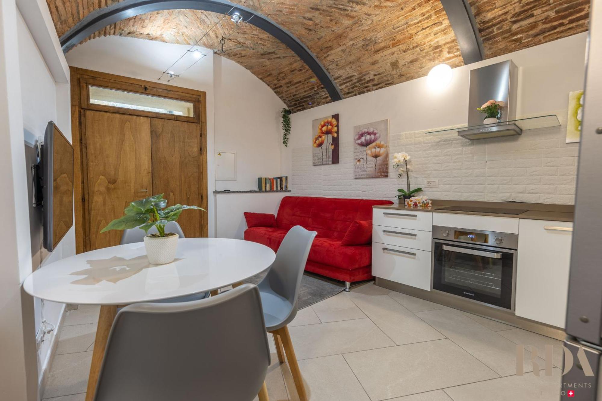 Il Rustico Rda Luxury Apartments Lago Parking Mendrisio Bagian luar foto