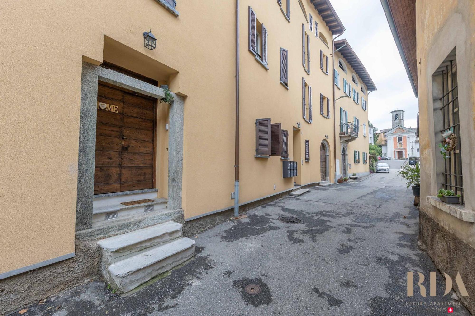 Il Rustico Rda Luxury Apartments Lago Parking Mendrisio Bagian luar foto
